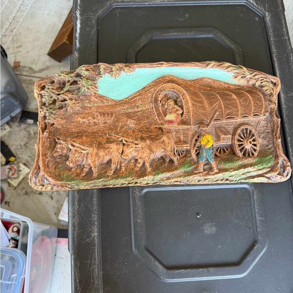 Rustic Western Wagon Wall Art